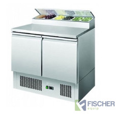 Fischer 2 Door Saladette Prep Fridge - ES02-69